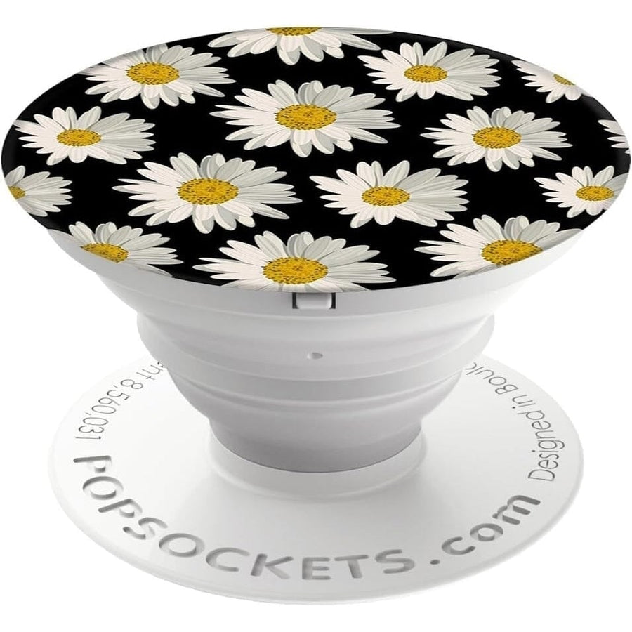 PopSockets PopGrip - Expanding Stand and Grip for Smartphones and Tablets - Daisies Image 1