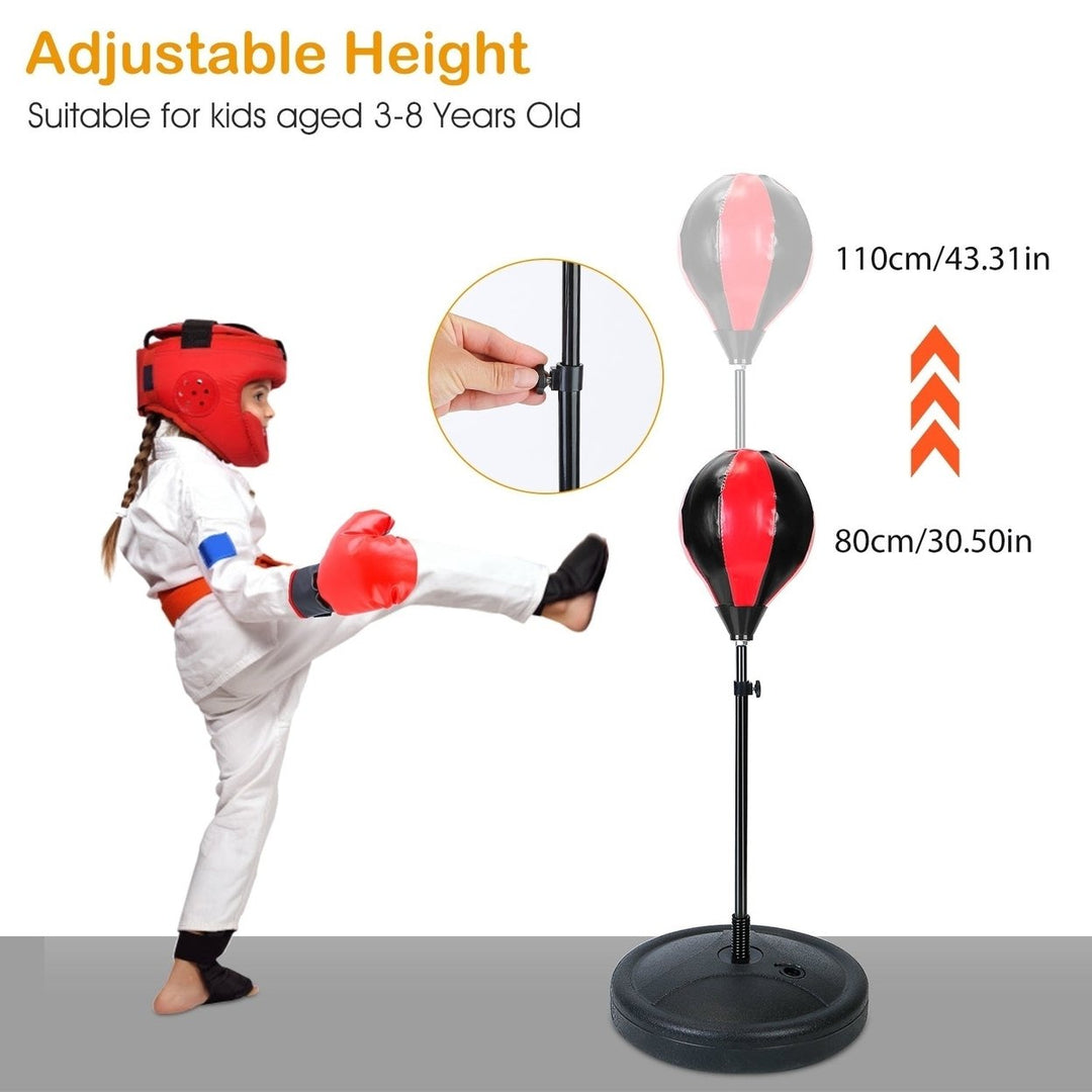 Punching Bag For Kids Junior Boxing Set with Boxing Gloves Image 8