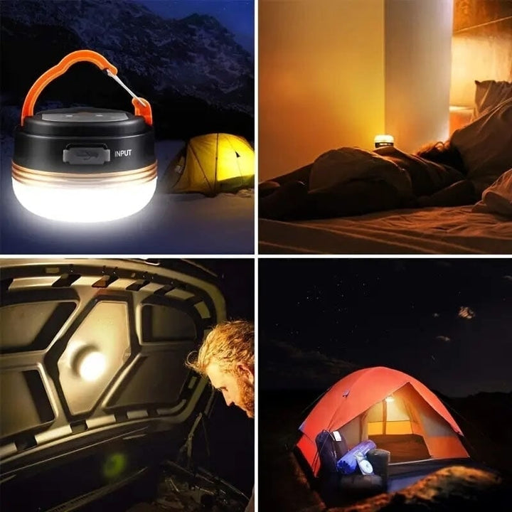 Rechargeable LED Camping Lantern with Magnet Base Image 6