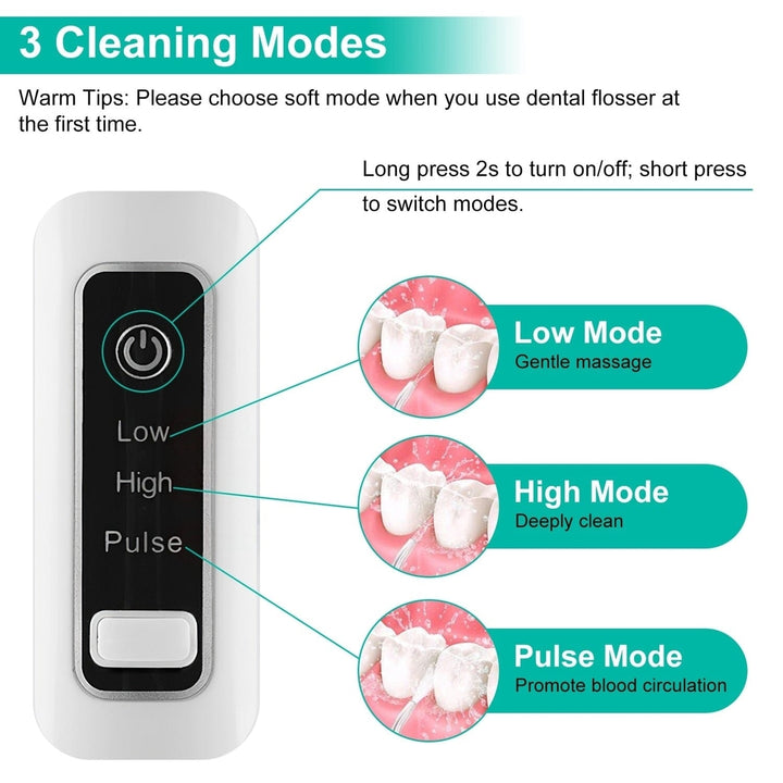 Rechargeable Portable Water Flosser Image 6