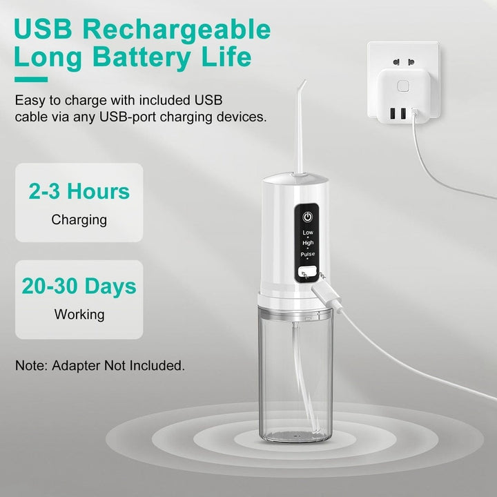 Rechargeable Portable Water Flosser Image 7