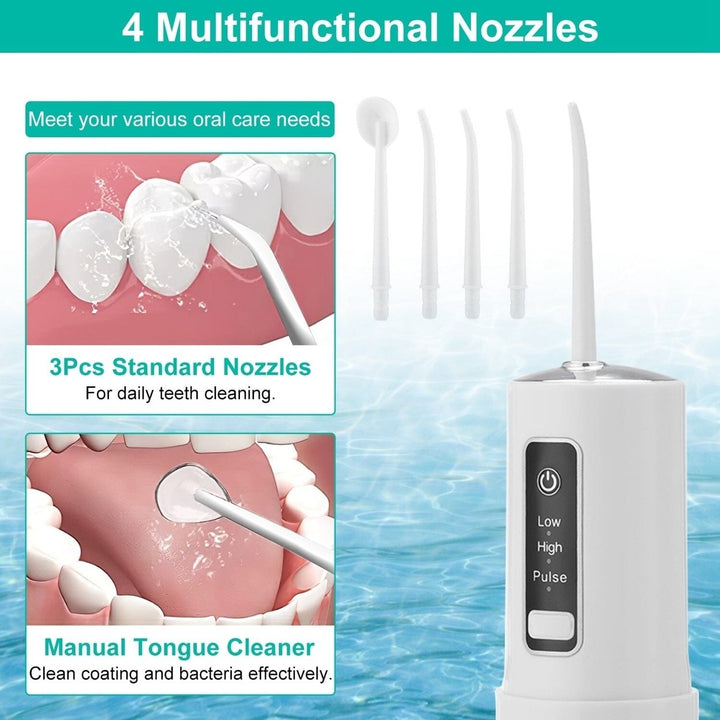 Rechargeable Portable Water Flosser Image 8