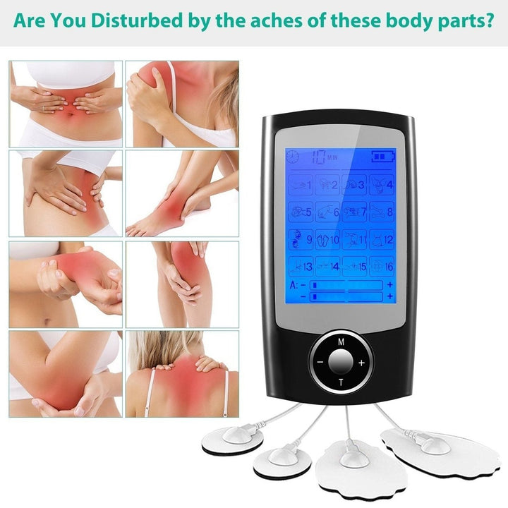 Rechargeable Tens Unit Machine Impulse Massager Image 9