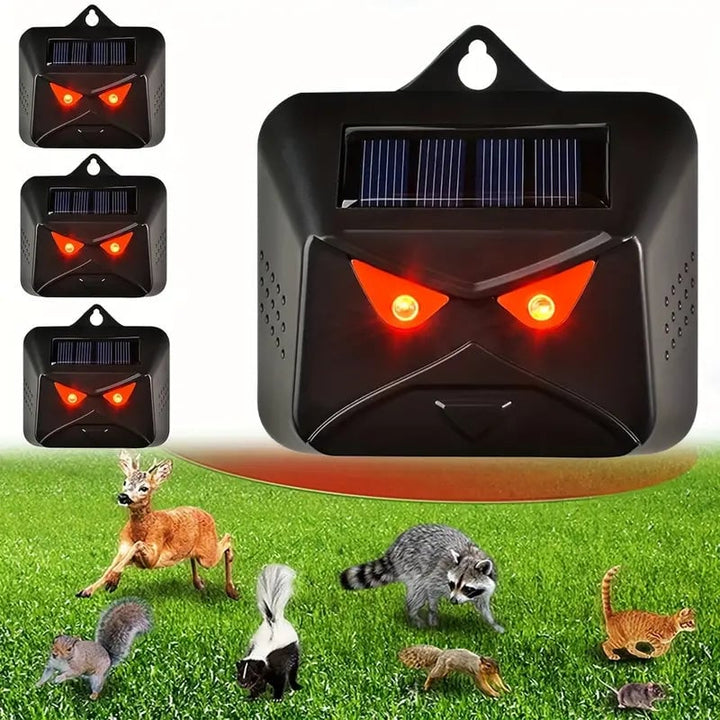 Red LED Light Waterproof Predator Repellent for Gardens Image 1