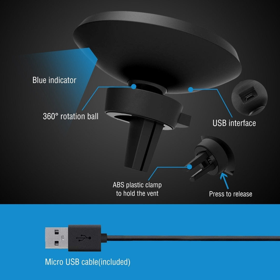 Qi Wireless Magnetic Car Charger Image 7