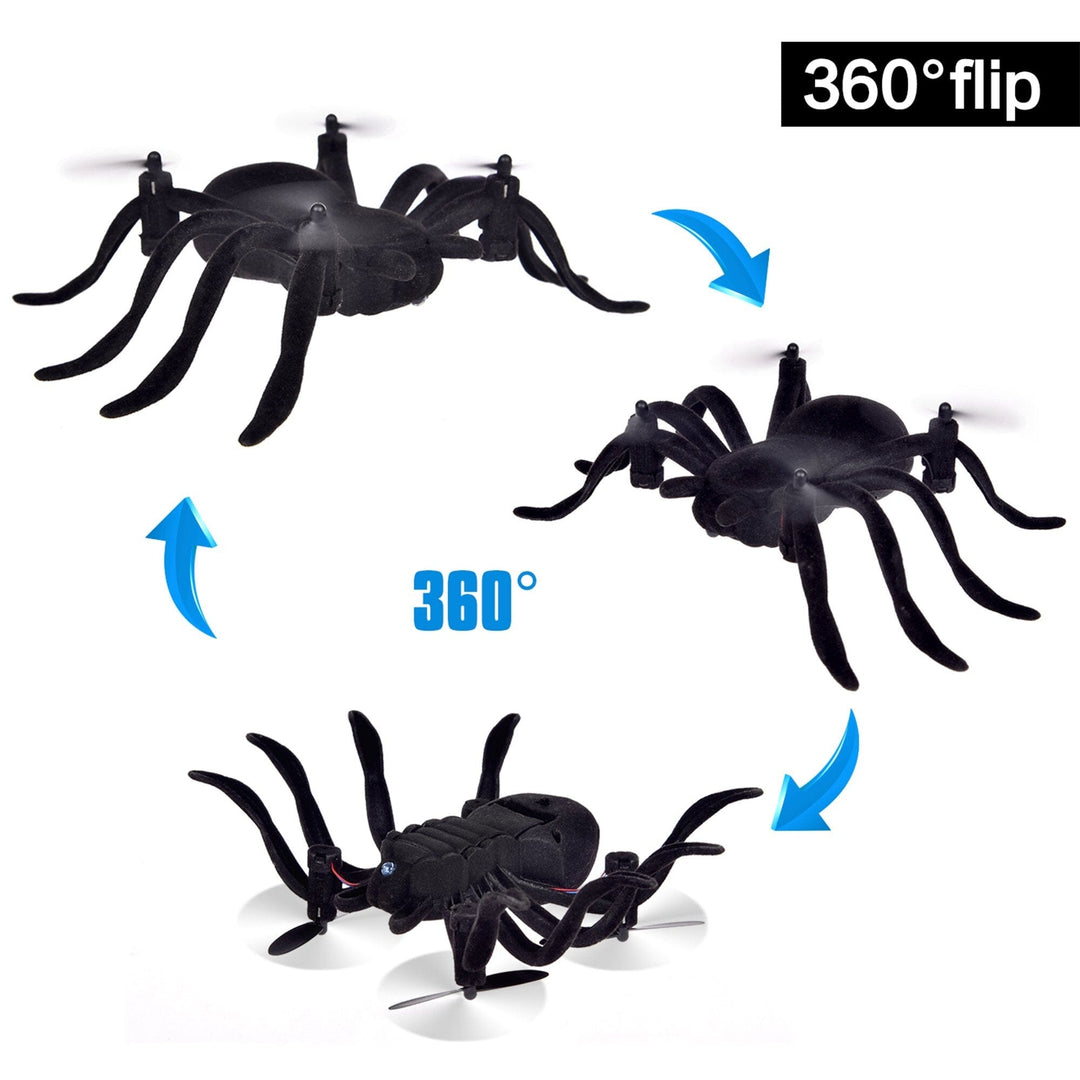 Remote Control Spider Quadcopter Toy Drone Image 3