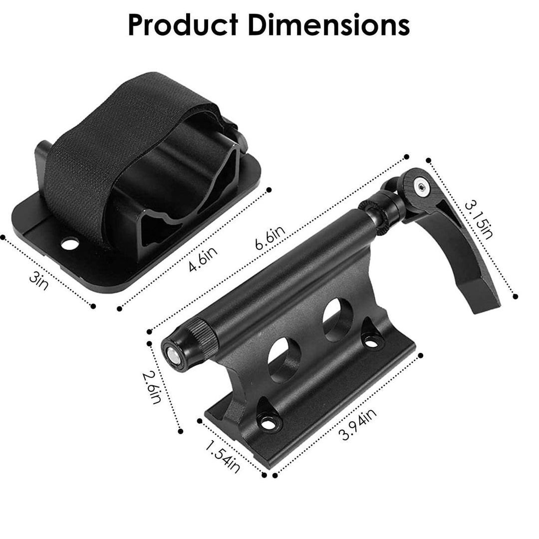 Quick Release Bike Fork Block Mount Rack for Car Roof Image 11