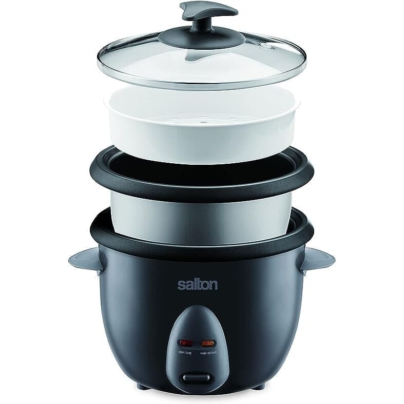 Salton Automatic Rice Cooker and Steamer - 10 Cup Image 2