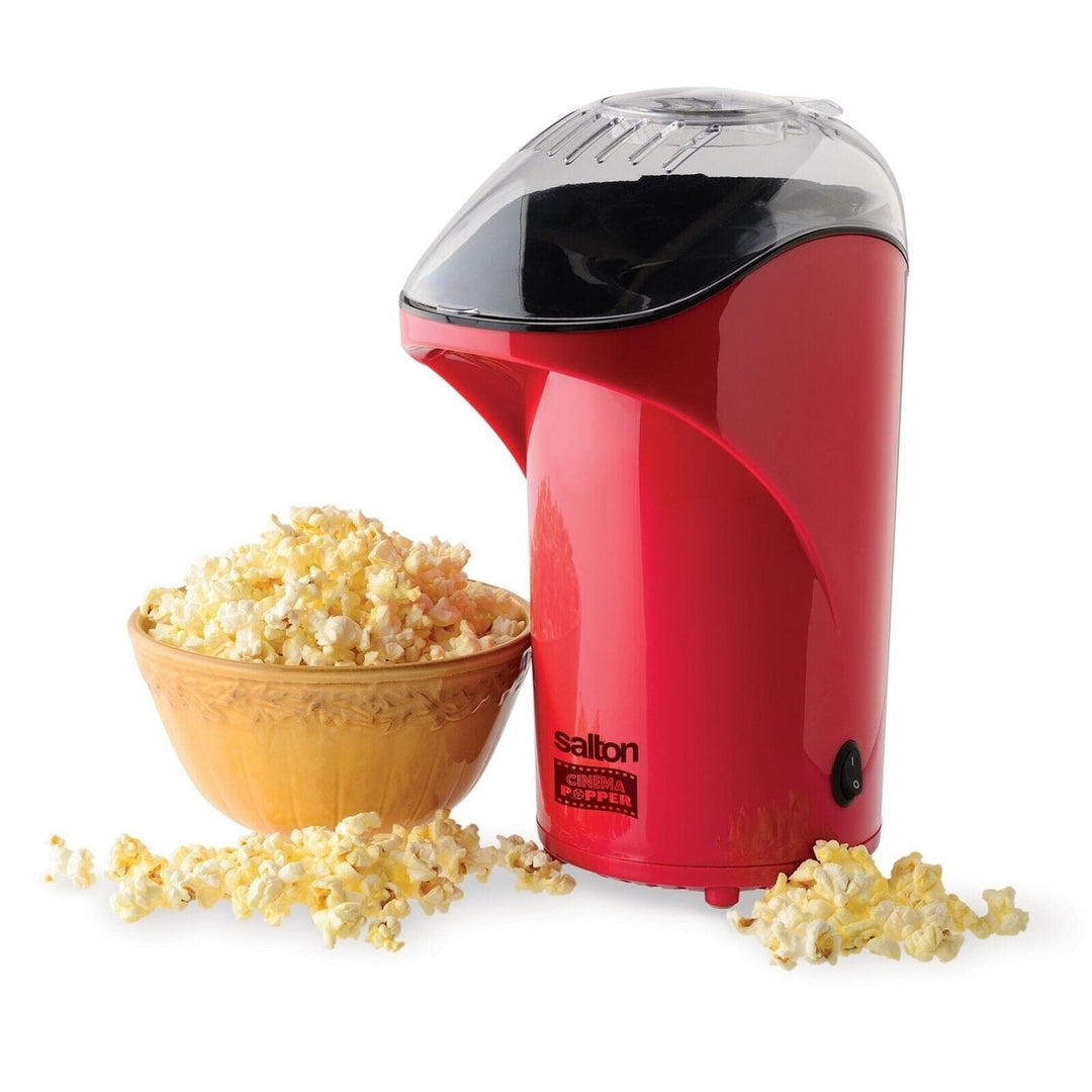 Salton Cinema Popper Popcorn Maker - Red Image 1