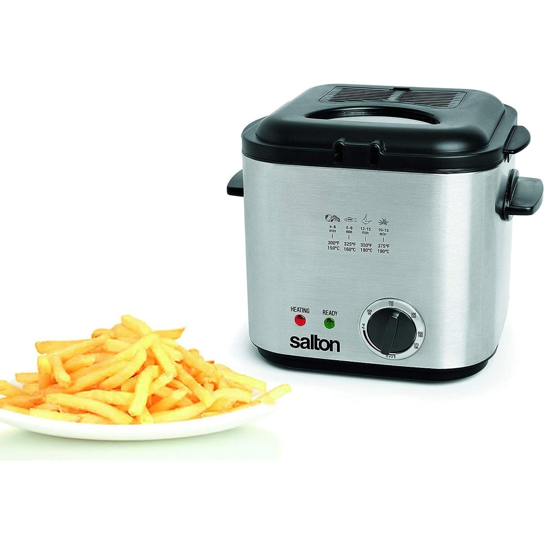 Salton Compact Deep Fryer 1.0 Liter/Quart Image 3