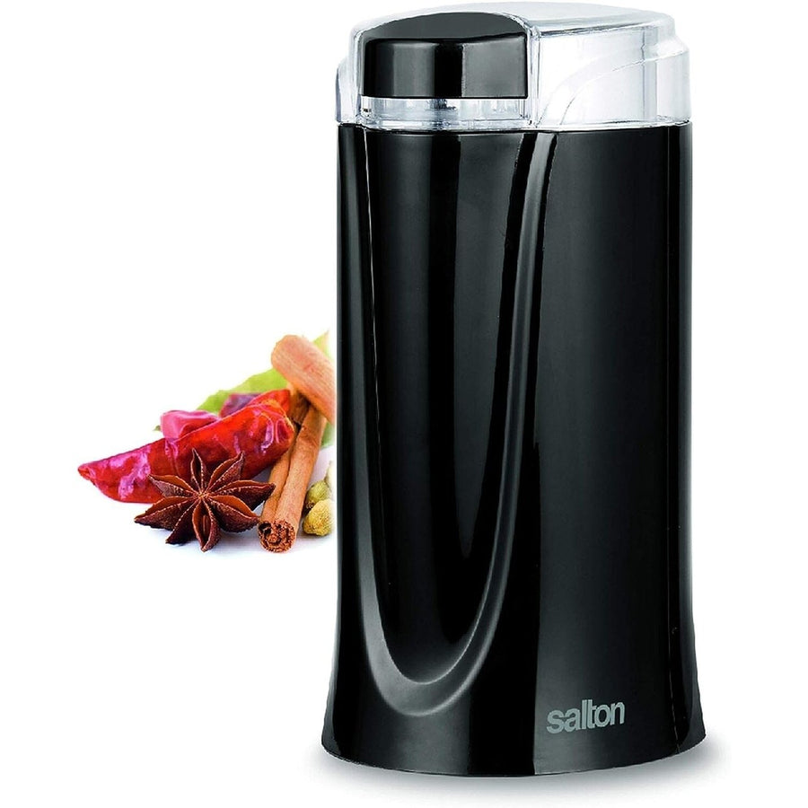 Salton Coffee Spice and Herb Electric Grinder - Black Image 1