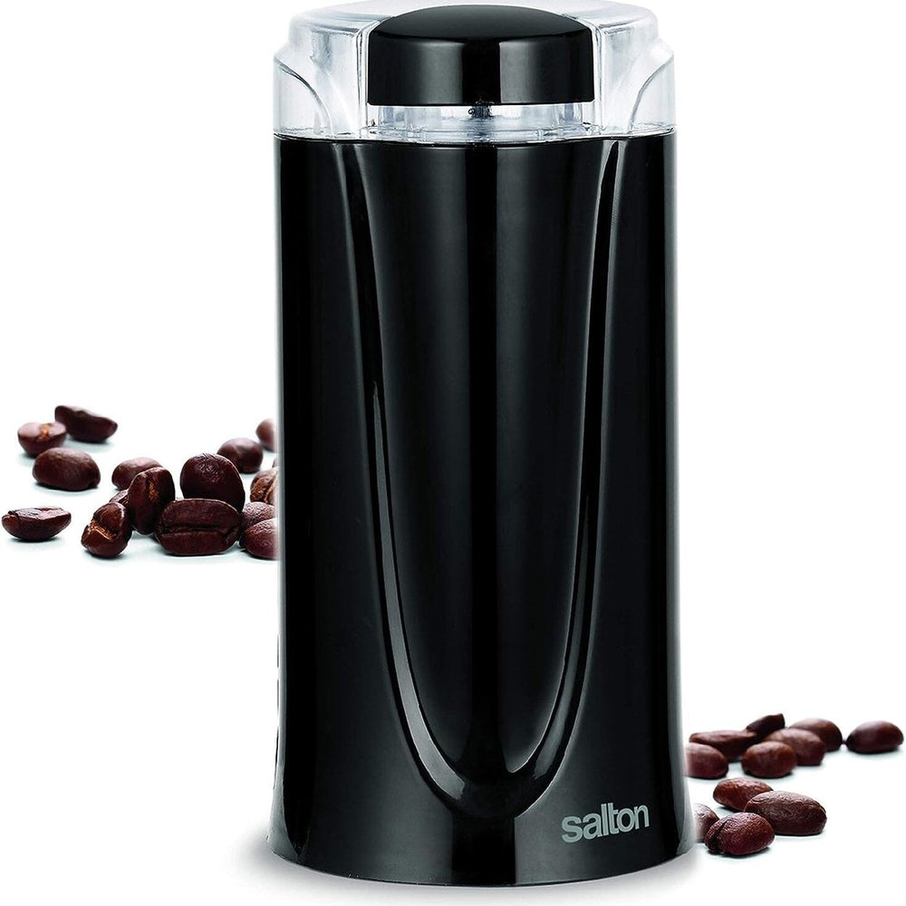 Salton Coffee Spice and Herb Electric Grinder - Black Image 2