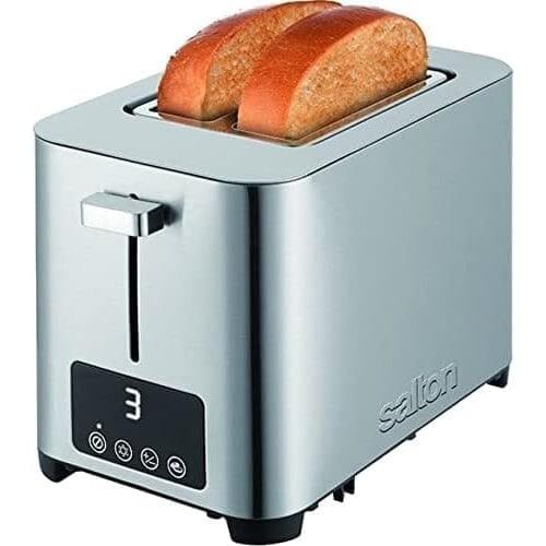 Salton Digital 2 Slice Toaster - Stainless Steel Image 1