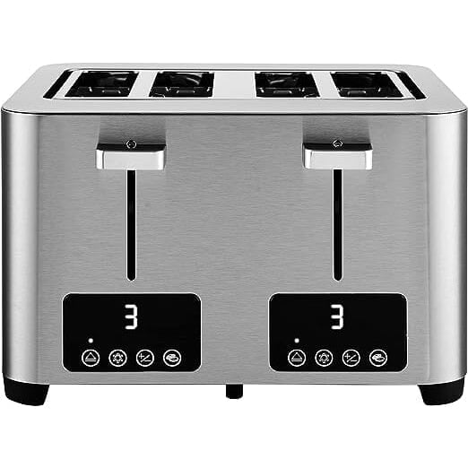 Salton Digital 4 Slice Toaster - Stainless Steel Image 2