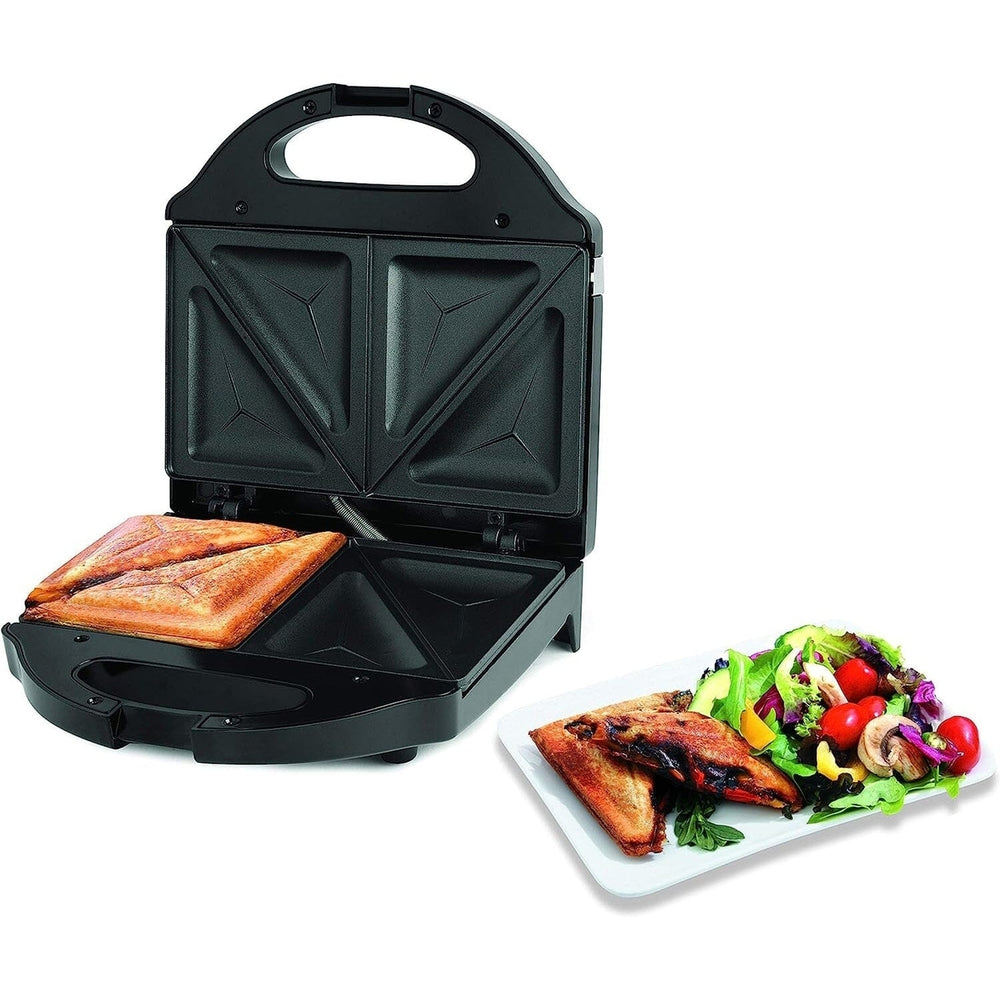 Salton Pocket Sandwich Maker - Black Image 2