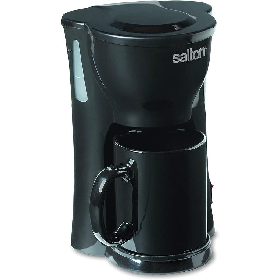 Salton Space Saving 1 Cup Coffeemaker - Black Image 1