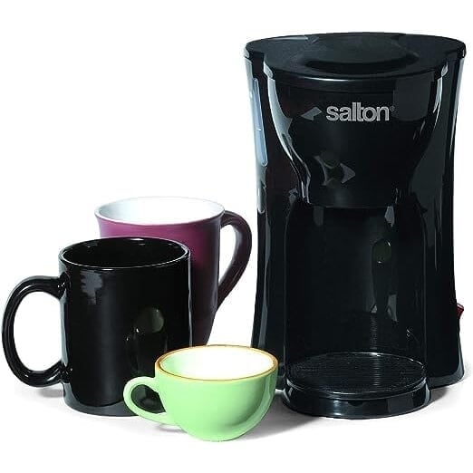 Salton Space Saving 1 Cup Coffeemaker - Black Image 2