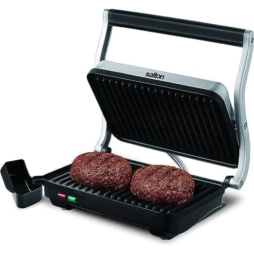 Salton Stainless Steel Panini Grill Image 3