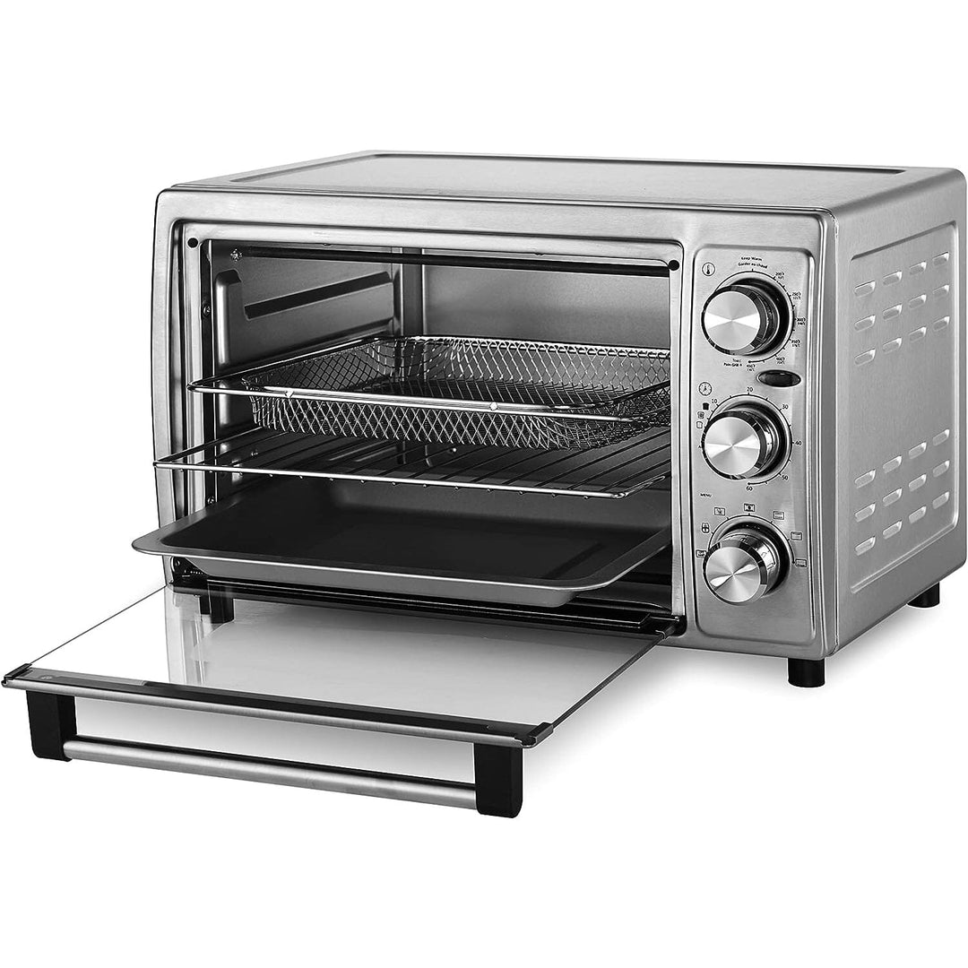 Salton Stainless Steel Air Fryer Toaster Oven Image 3