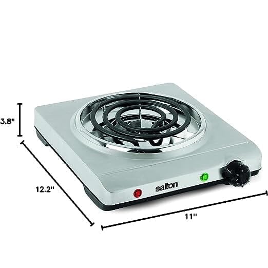 Salton Stainless Steel Portable Cooktop Image 6