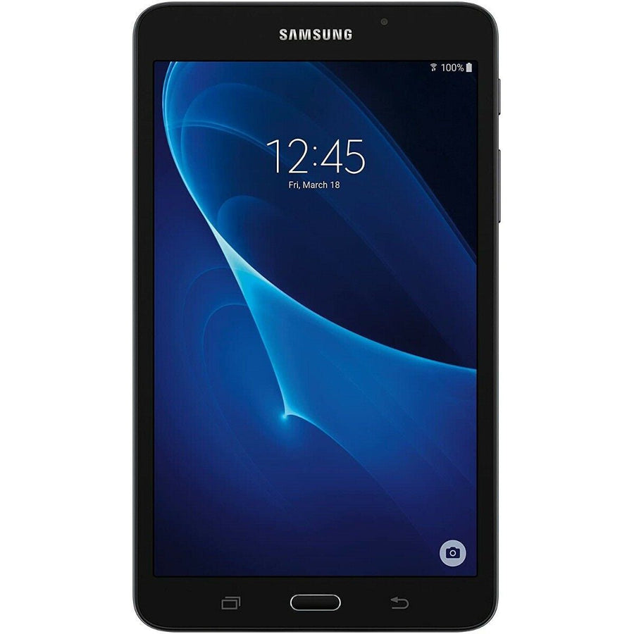 Samsung Galaxy Tab A WIFI 7" 8GB Tablet SM-T280 - Black (Refurbished) Image 1