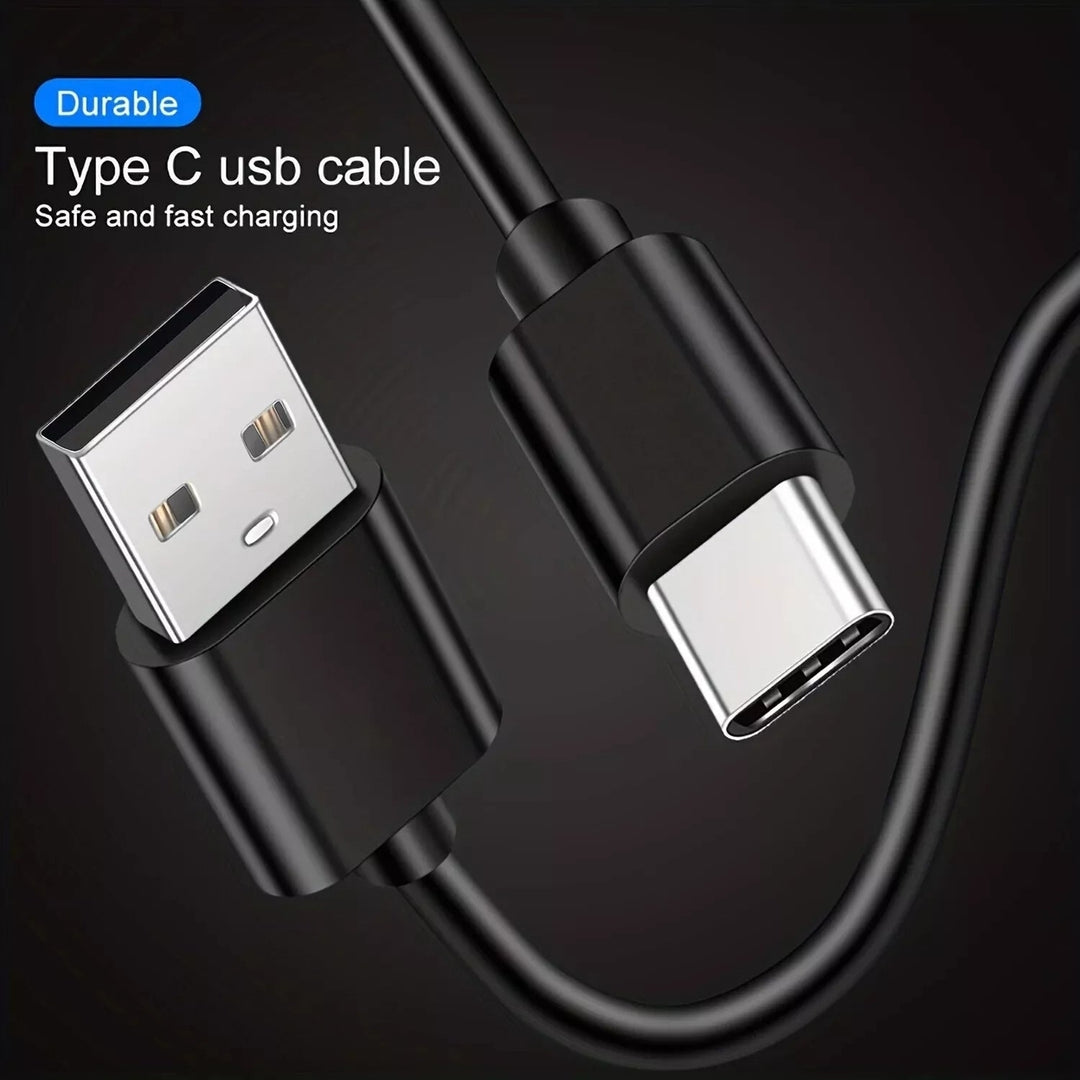 Samsung USB-C Data Charging Cable for Galaxy S9/S9+/Note 9/S8/S8+ (Black) - Image 4