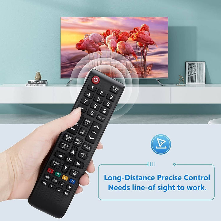 Samsung-TV-Remote for All Samsung LCD LED HDTV 3D Smart TVs Models Image 2