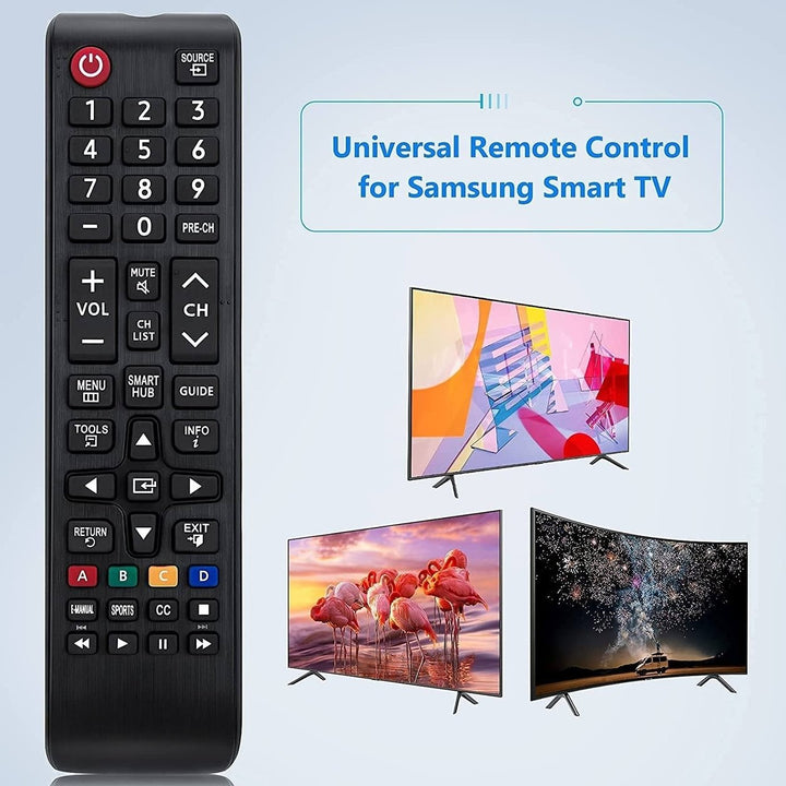 Samsung-TV-Remote for All Samsung LCD LED HDTV 3D Smart TVs Models Image 3