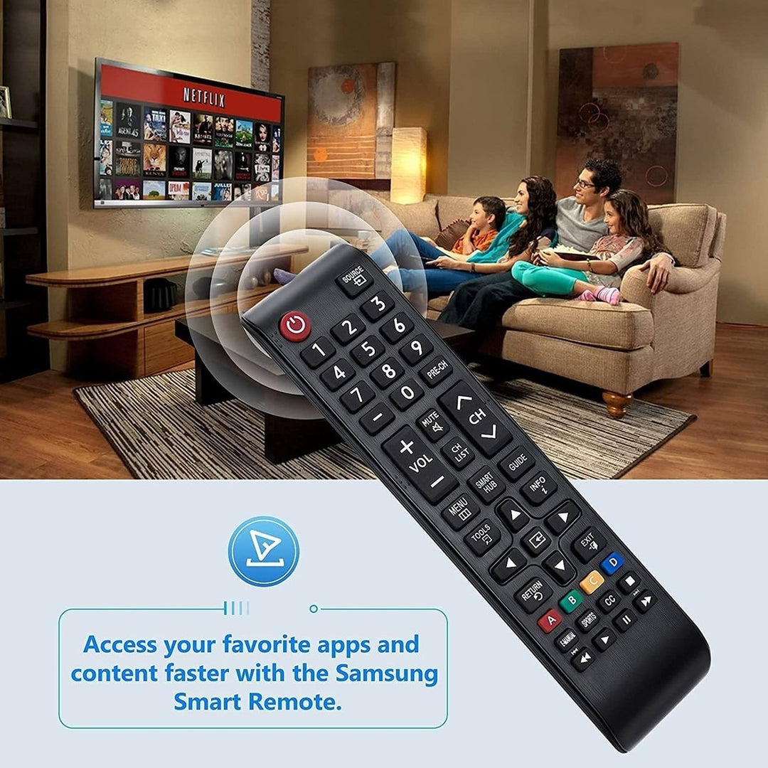 Samsung-TV-Remote for All Samsung LCD LED HDTV 3D Smart TVs Models Image 6