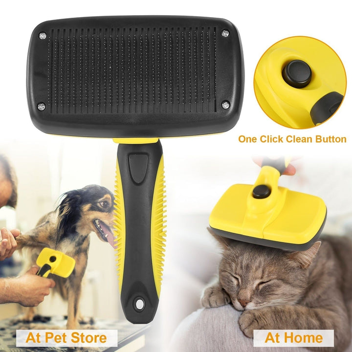 Self Cleaning Slicker Brush Pets Image 11