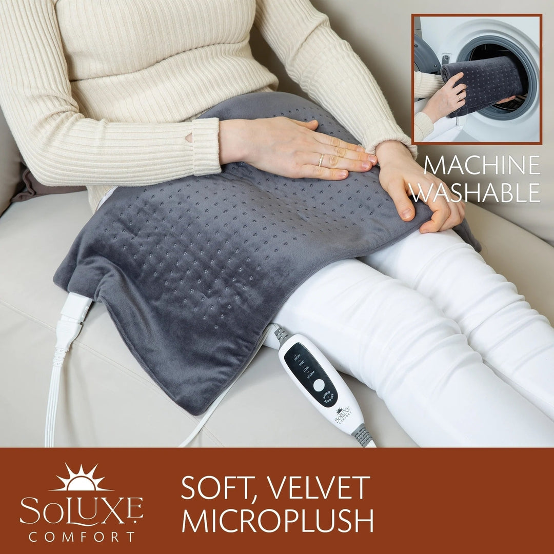 Soluxe Comfort XL King Size Heating Pad Image 3