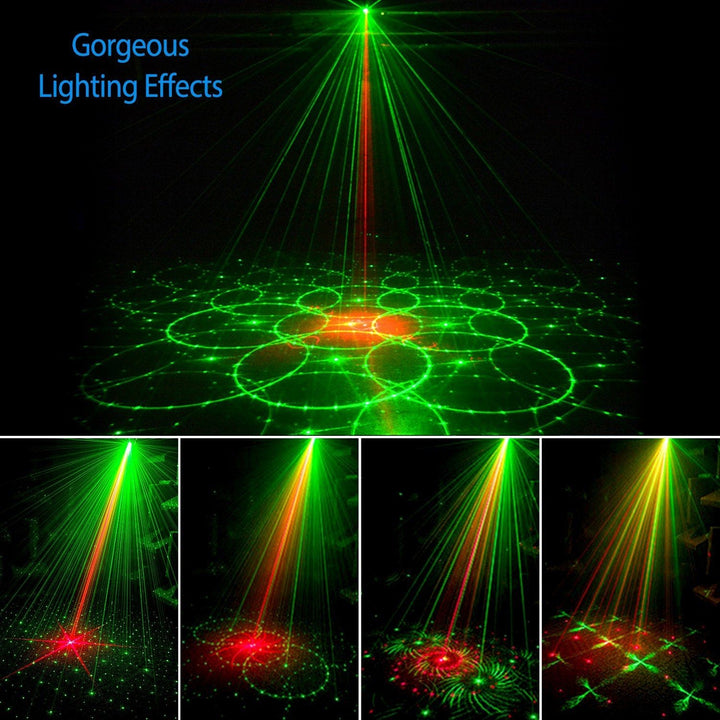 Sound Activated LED Projected Laser Patterns Image 9