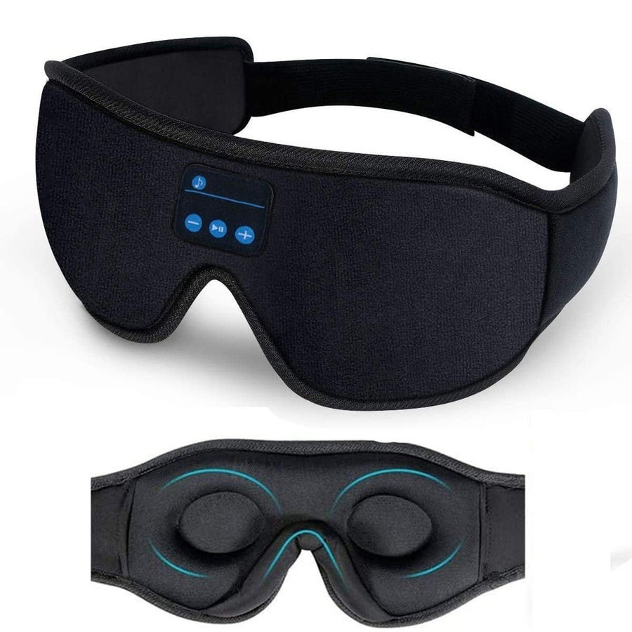 Sleep Headset Bluetooth 5.0 Wireless 3D Eye Mask Image 1