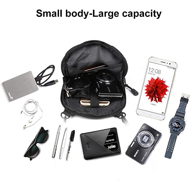 Small Crossbody Messenger Bag for Men Image 4