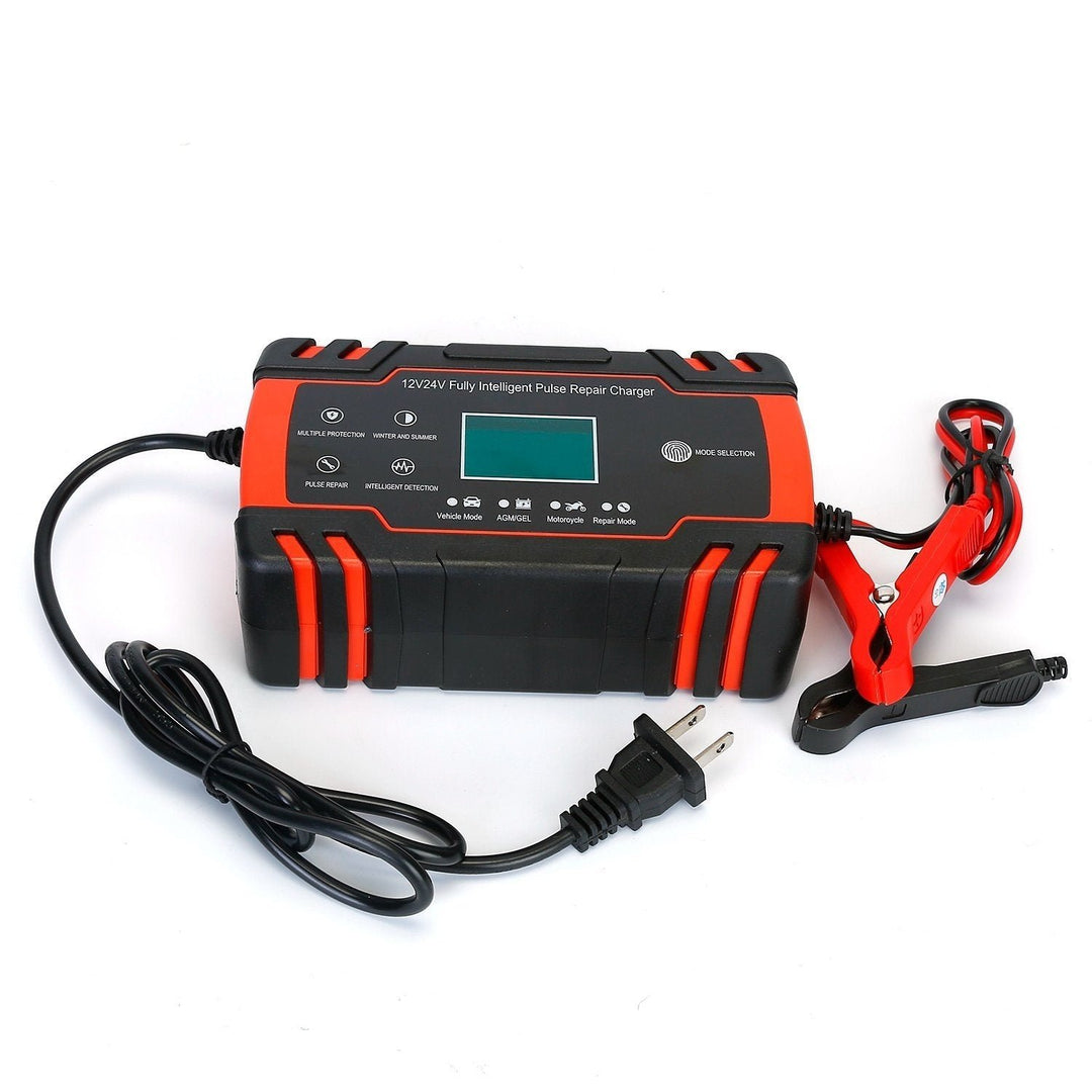 Smart Automatic Battery Charger with LCD Display Image 4