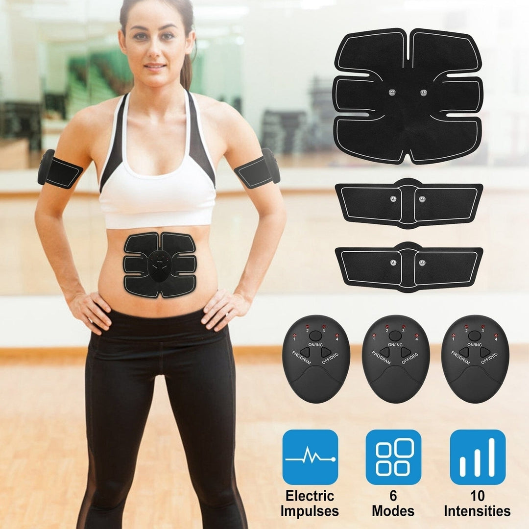 Smart Abs Stimulator Muscle Toning Belt Trainer Image 7