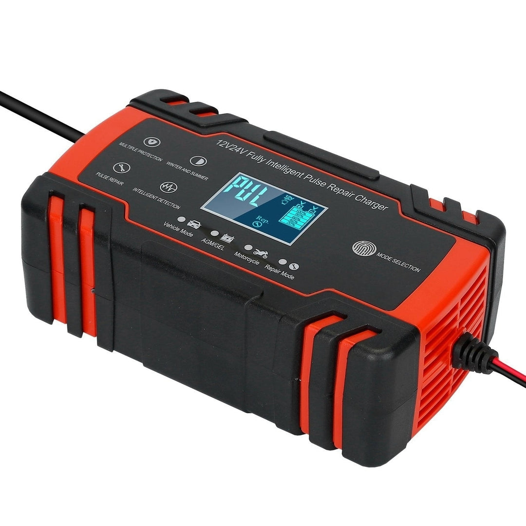 Smart Automatic Battery Charger with LCD Display Image 4