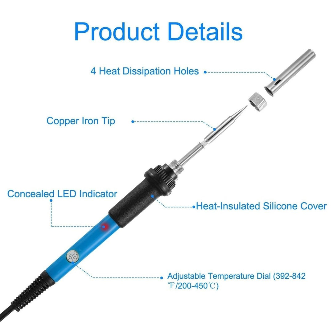 Soldering Iron 110V/60W Adjustable Temperature Image 8