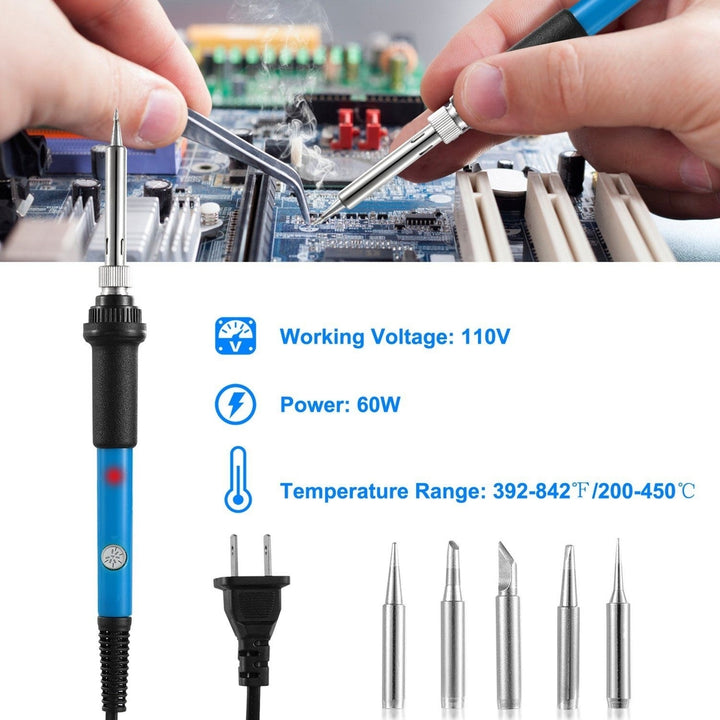 Soldering Iron 110V/60W Adjustable Temperature Image 9