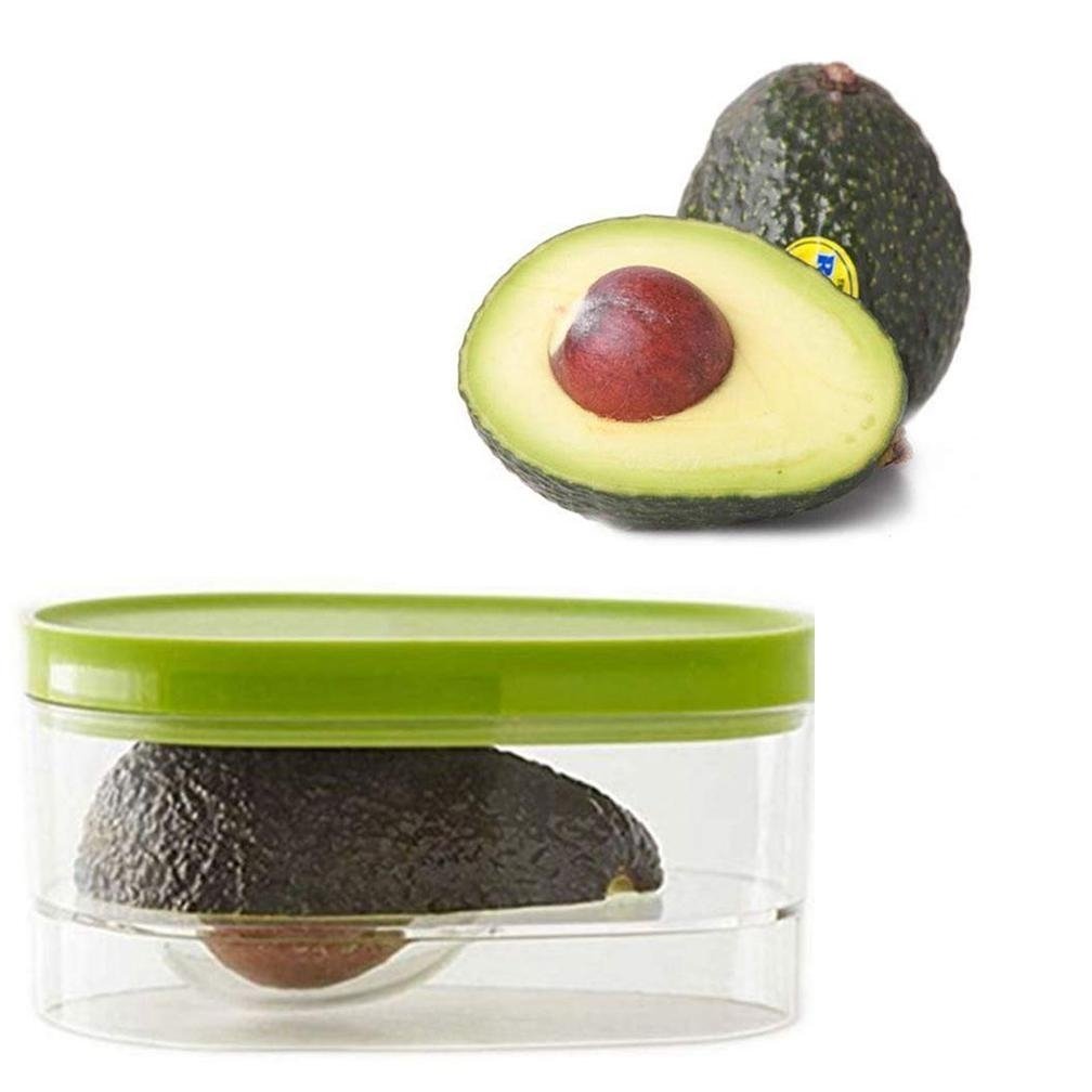 Snap-On Avocado Food Saver Storage Container Image 2