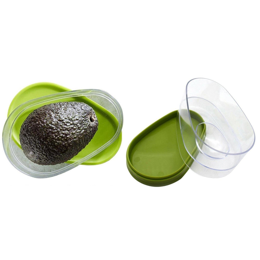 Snap-On Avocado Food Saver Storage Container Image 3