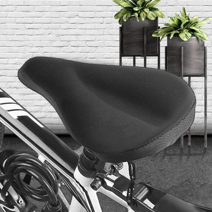 Soft Silicone Gel Bike Seat Saddle Cushion Cover Image 1