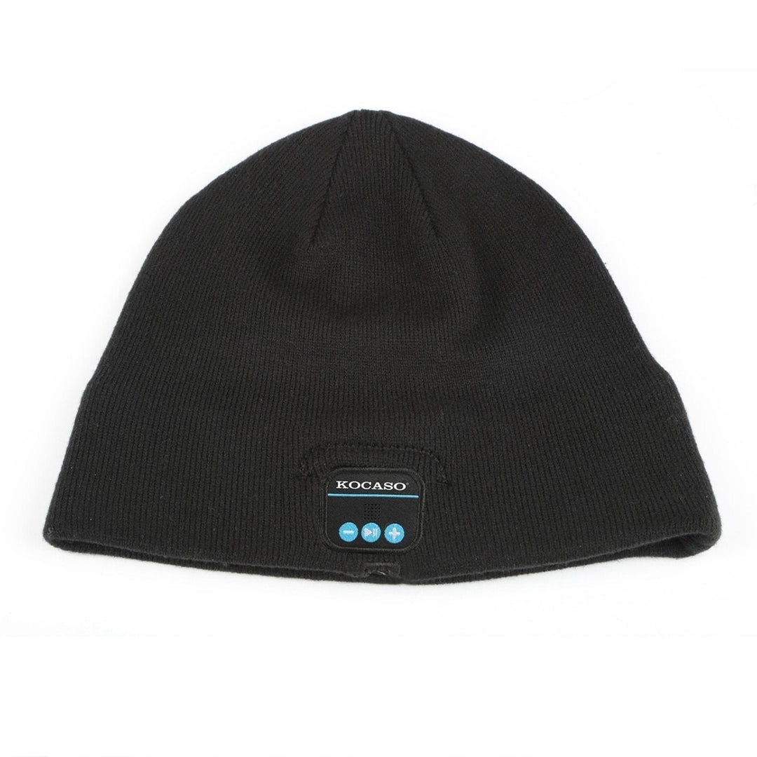 Soft Wireless Beanie Headphone Hat with V4.2 Noise Cancellation Image 7