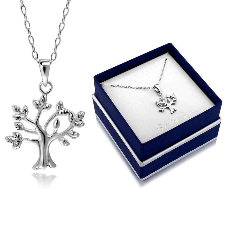 Sterling Silver Tree of Life Necklace by Paolo Fortelini Image 1