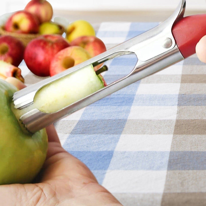 Stainless Steel Premium Apple And Fruit Corer Remover Image 6