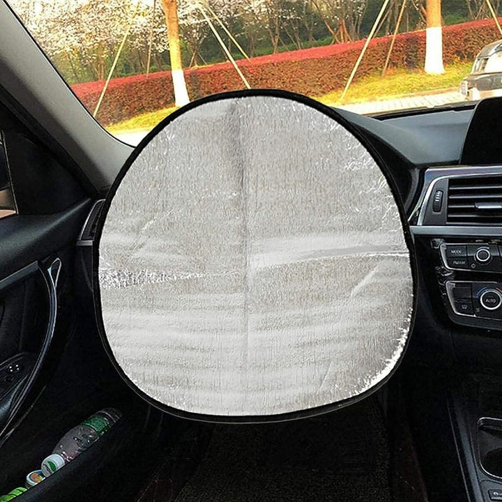 Steering Wheel Sun Protection Heat Reflective Cover Protector Cover Image 8