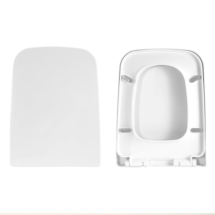 Square Toilet Seat with Grip-Tight Seat Bumpers Image 3