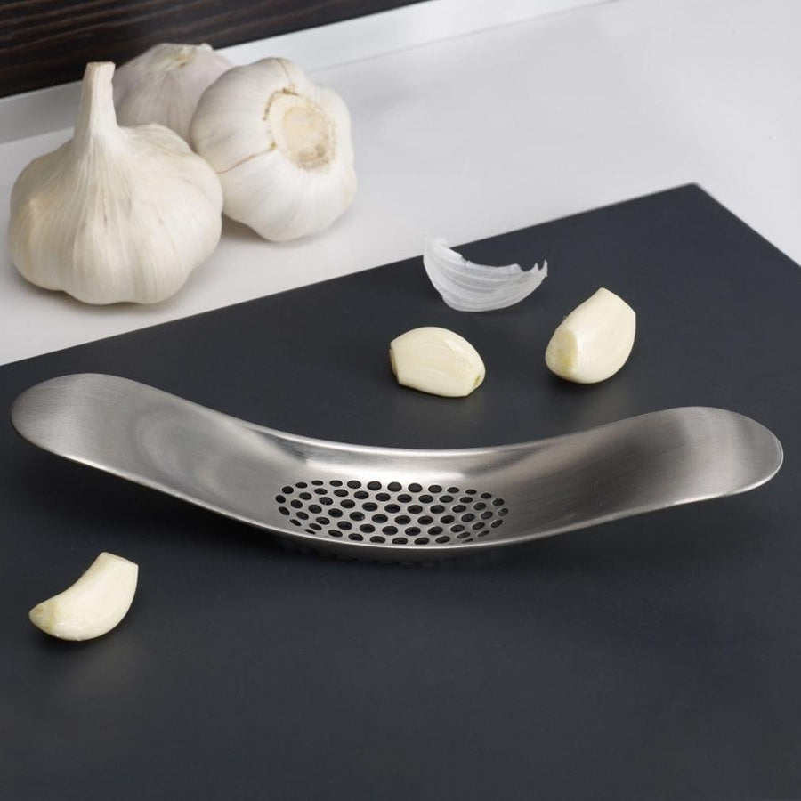 Stainless Steel Garlic Crusher Press Mincer Image 1