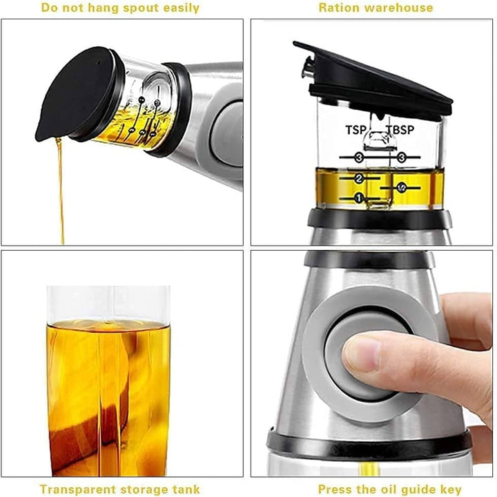 Superior Glass Oil and Vinegar Dispenser Image 3