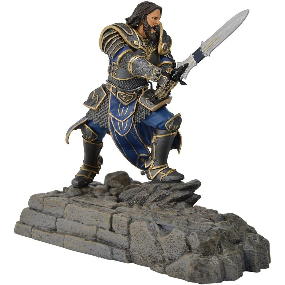 Swordfish Tech Warcraft Lothar Statue Phone Charging Dock Image 2